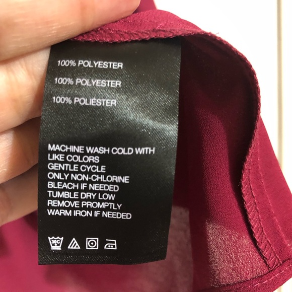 NWT Paris Sunday Peplum Blouse - Picture 6 of 6